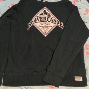 Beaver canoe hoodie